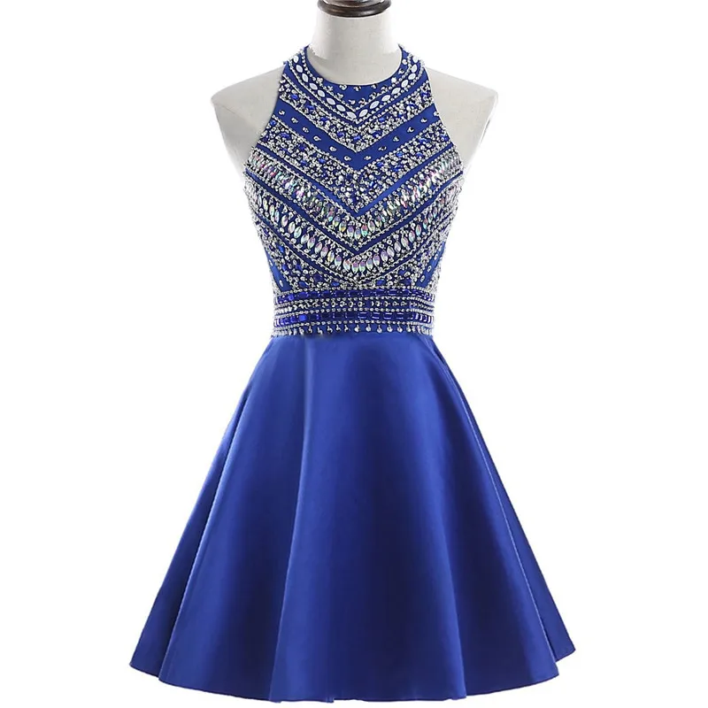 Gardlilac Halter короткое платье для встречи выпускников 2021 вечернее вечерние красное