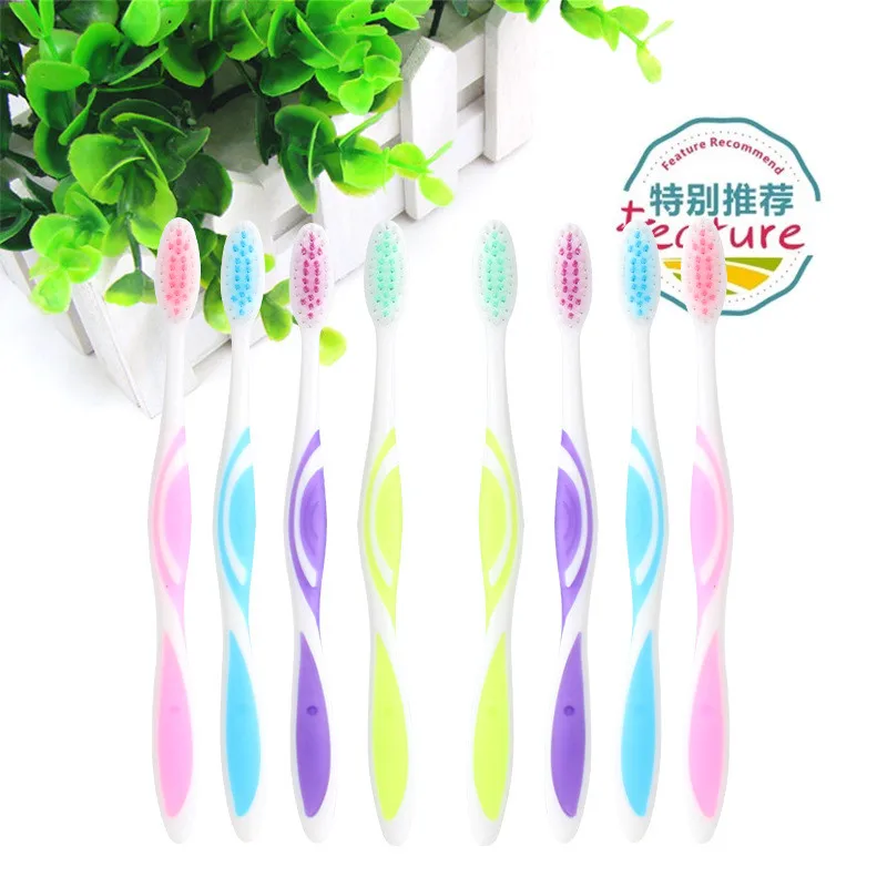 10 шт./компл. дома Семья мягкой щетиной Зубная щётка из Уход за зубами детей