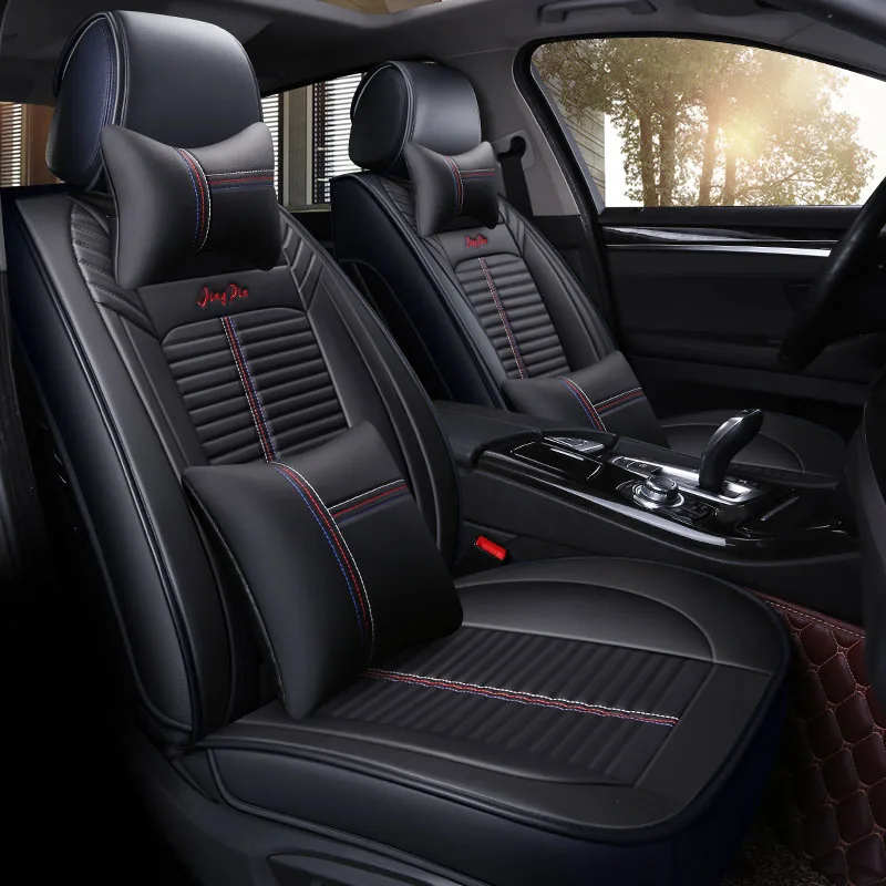 Deluxe Edition Чехол на Автокресло для KIA rio Sorento Magentis Opirus VQ KCV4 Stinger K900 Stonic Forte Cadenza K9 Niro Borreg Carens Ceed rio 3 4 - Название цвета: Deluxe Edition