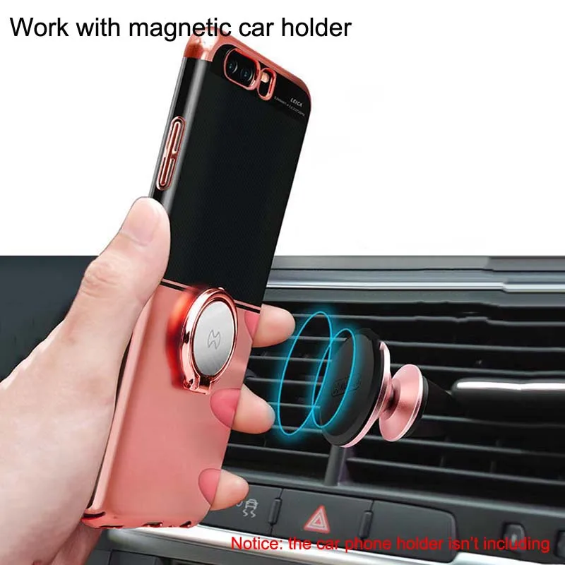Xundd металлическим кольцом держателем для iPhone 7 plus жёсткий ПК Футляр 2 цвет задняя