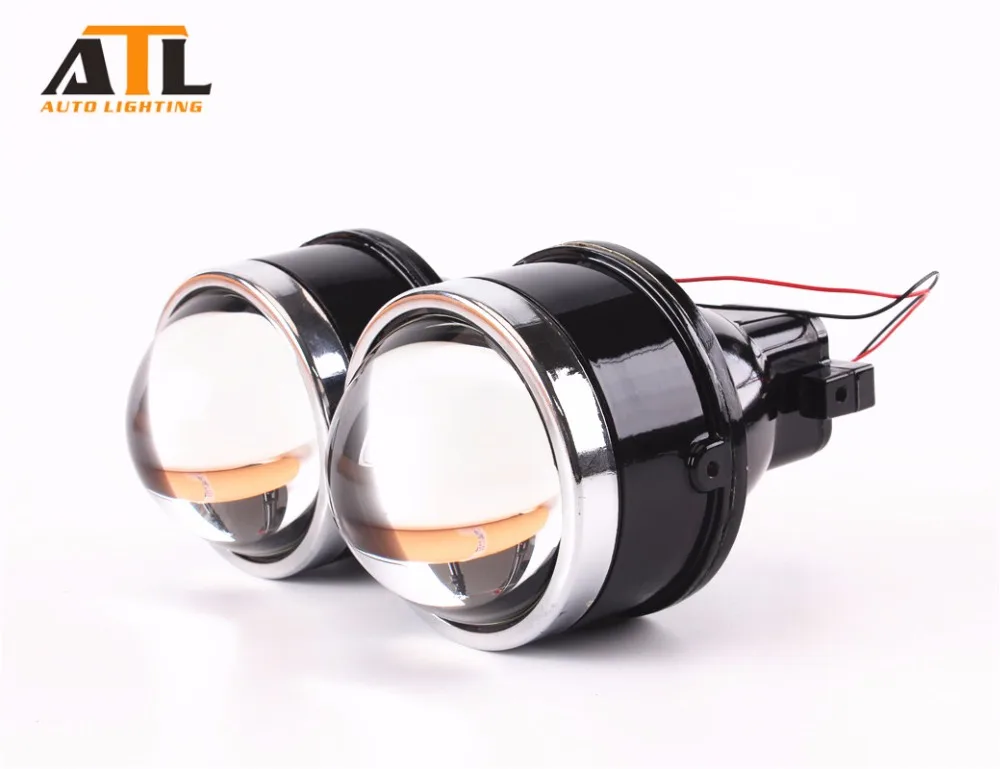 ACCURATION 2 шт 3 0 дюймов HID Биксеноновые противотуманные линзы для проектора с базой
