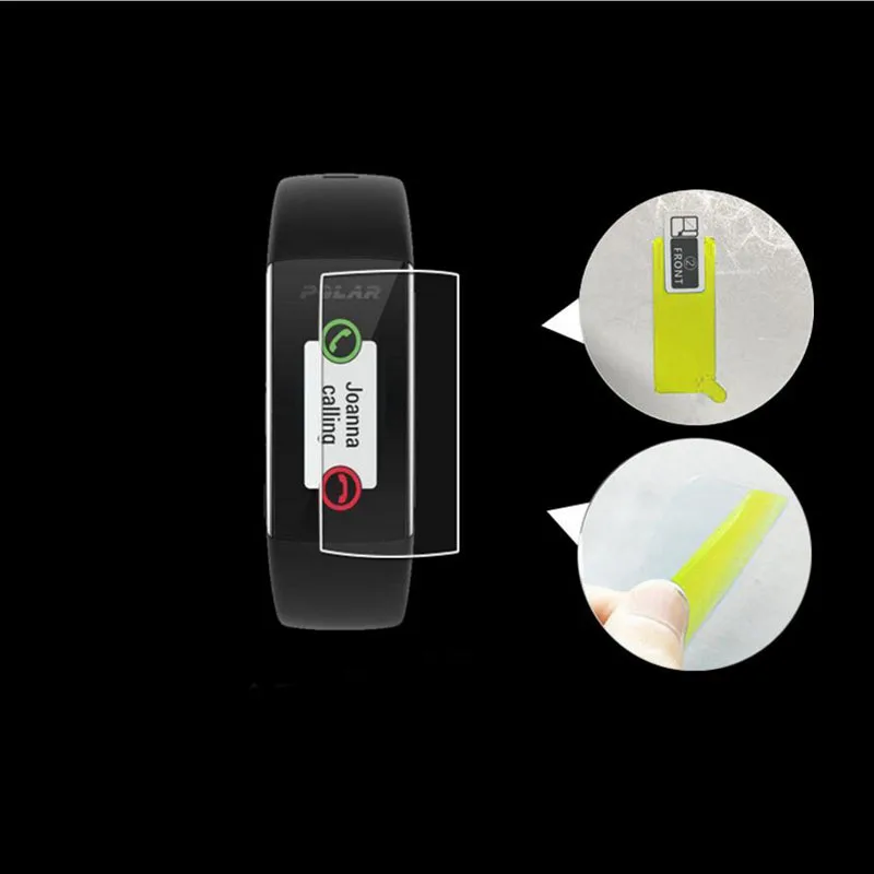 2 шт Анти шок Мягкий ТПУ Ультра прозрачная защитная пленка для Polar A360 A370 Смарт часы