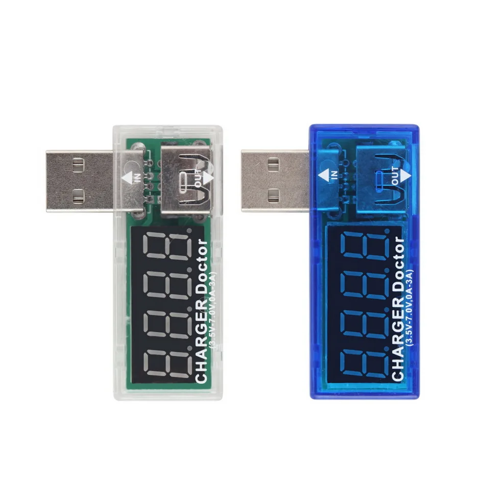 1 шт. цифровой дисплей Горячая мини USB мощность Ток Напряжение метр тестер