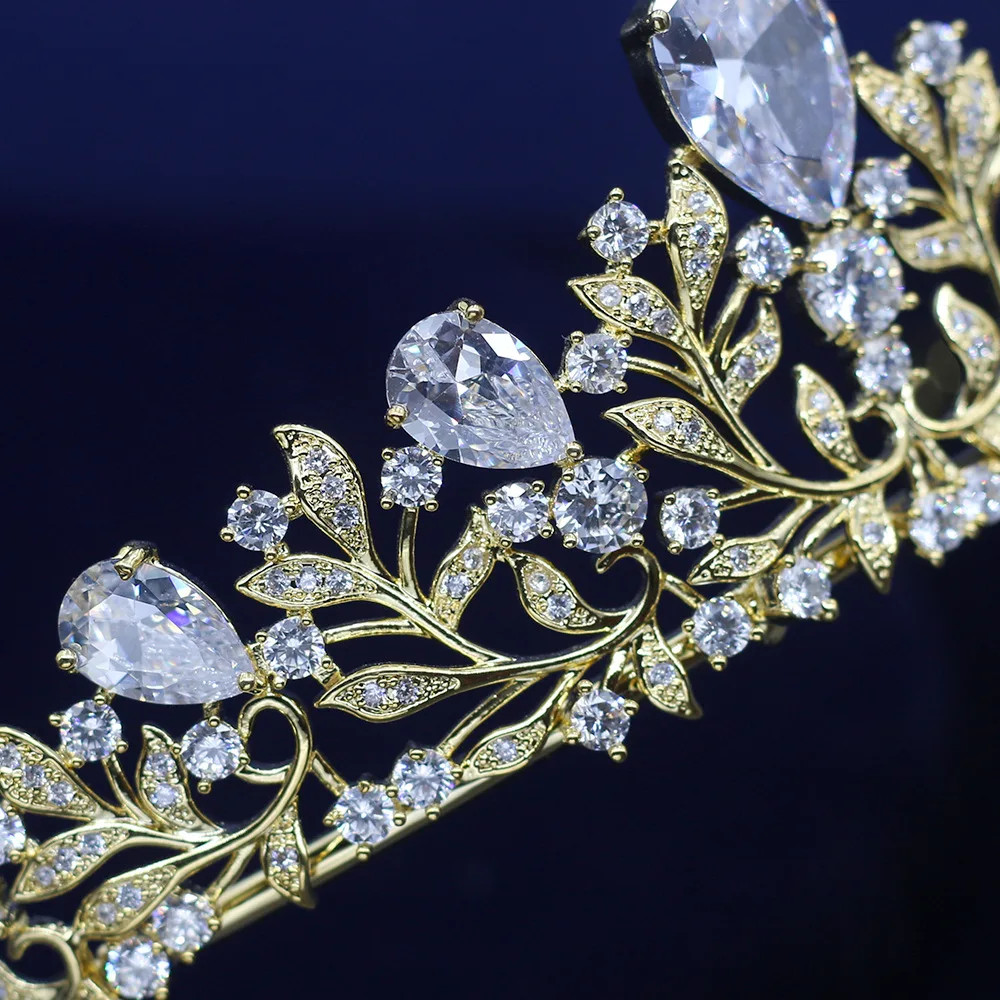 Фирменные высококачественные аксессуары для волос Red Trees свадебная Роскошная