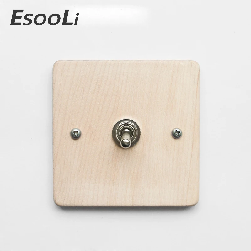 Настенный светильник EsooLi Maple/орех роскошный настенный выключатель панель ручной