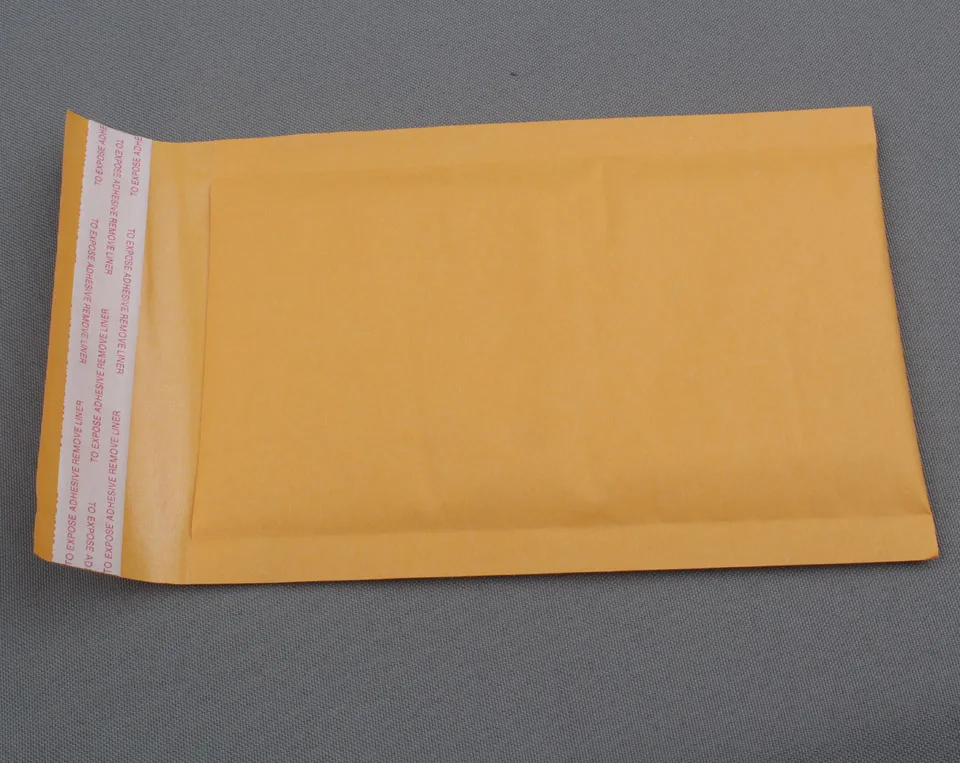 Высокое качество крафт-Пузырчатая сумка конверты для почтовых отправлений 4 в на