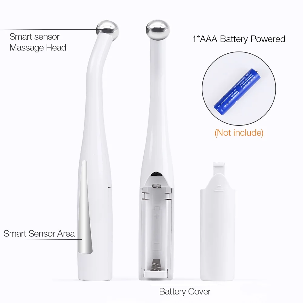 2 в 1 Электрический массажер для глаз антивозрастной против морщин патч рельеф