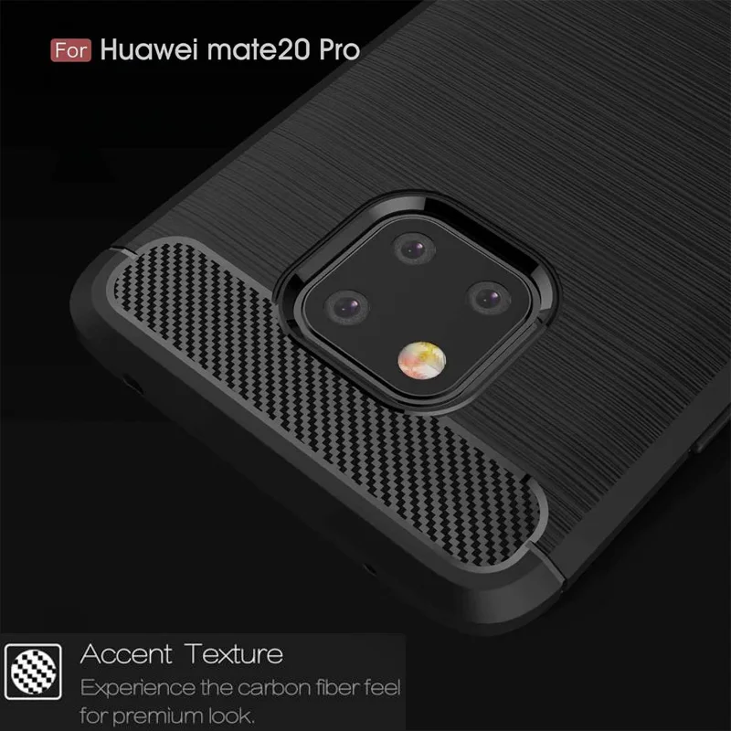 HYSOWENDLY роскошные текстуры сотовый телефон чехол для huawei коврики 20 гель двойной