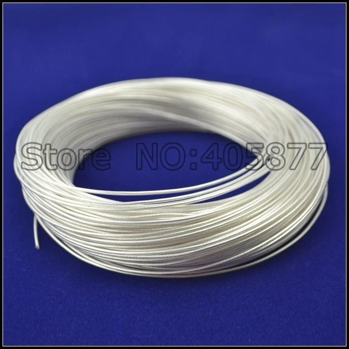 95 м 0 18 мм2 высокочистый посеребренный провод OCC 20AWG для освещения x 19 нитей|teflon