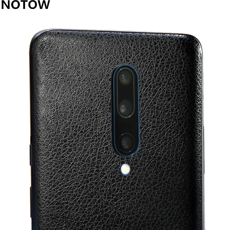 NOTOW Fashion leather PVC Sticker Wrap Skin Mobile Back Paste Protective Film case For oneplus 7T/7Tpro/7/7pro/6/6T | Мобильные