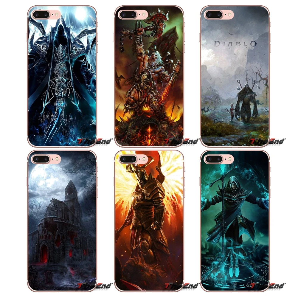 Мягкие чехлы из ТПУ Для Xiaomi Mi6 Mi 6 A1 Max Mix 2 5X 6X Redmi Note 5 5A 4X 4A A4 4 3 Plus Pro Diablo Reaper Of Souls Demon