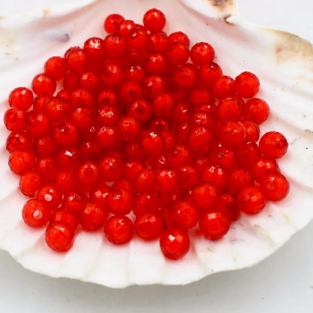 100 шт. акриловые бусины разделители 8/10 мм 15 цветов|beads for jewelry making|spacer beadsbeads free shipping |
