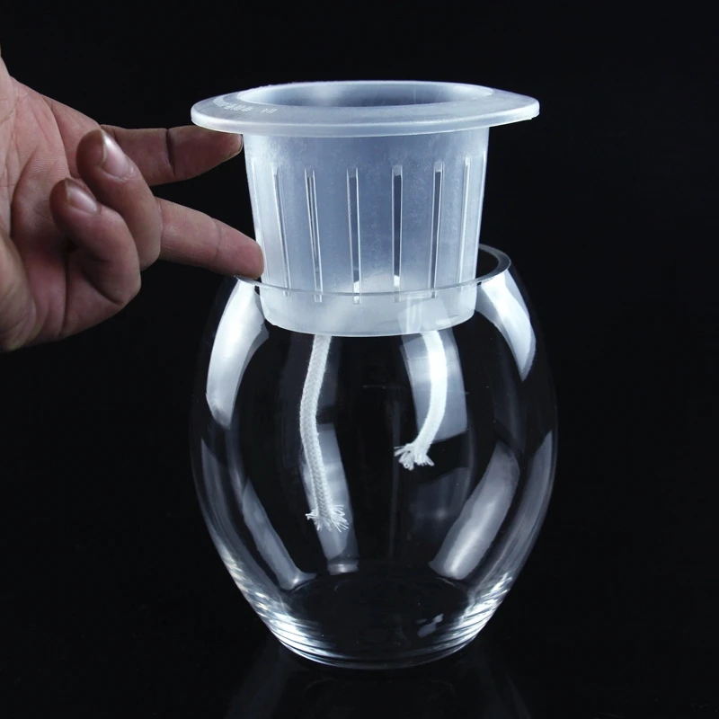 1 шт. яйцо формы прозрачный гидропонное Стекло Цветочные растения ваза с