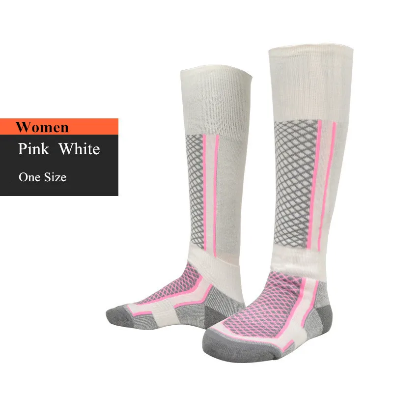 Winter Warm Men Women Thermal Ski Socks Thick Cotton Sports Skiing Leg Warmers Long Warmer 4 Colors | Спорт и развлечения
