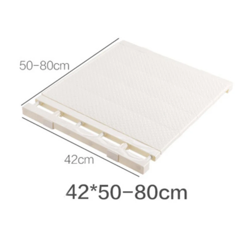 Width42X50-80cm Ширина 35/42 см выдвижной кухонный стеллаж для хранения для гардеробные шкафчики многослойное кухонная стойка для посуды отдельная полка органайзер для спальни - Цвет: Width42X50-80cm
