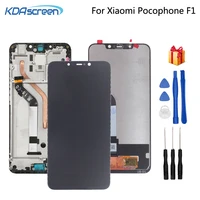 original for xiaomi pocophone f1 lcd display touch screen digitizer phone parts for poco f1 screen lcd display replacement tool