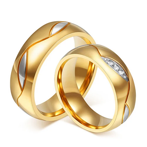 Women's Men's Engagement Wedding Band Ring Zirconia Jewelry Gift BECC | Украшения и аксессуары