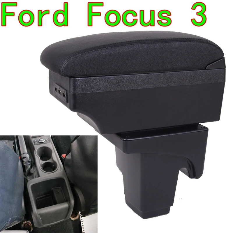 Для Ford Focus 3 подлокотник коробка 2013FORD FOCUS3 автомобильные аксессуары интерьерная