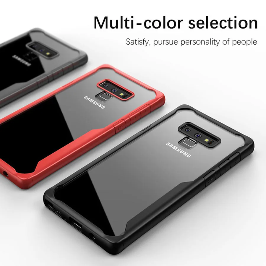 

Case for For Samsung Galaxy Note 9 Shockproof Case Transparent TPU Cover Ultra thin Protective Phone Case For Samsung Note 9
