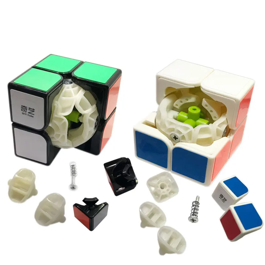 QiYi 2 Squar магический куб наклейки профессиональный конкурс скорость Cubo Magico QiDi вызов головоломки Развивающие игрушки Детский подарок
