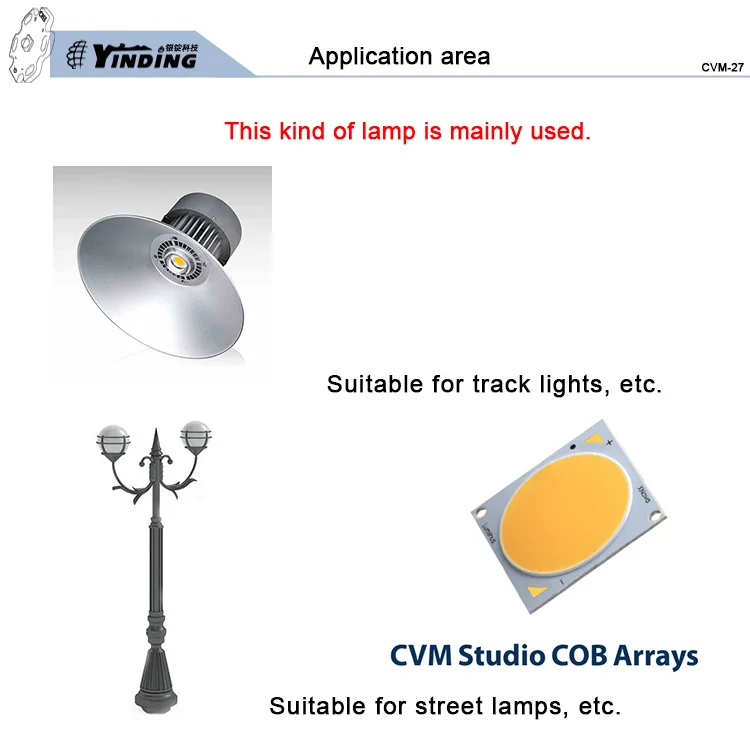 LUMINUS CVM-27 168 Вт Керамический COB светодиодный светильник 95 CRI нейтральный белый светильник потолочный светильник фитиль уличный светильник источник