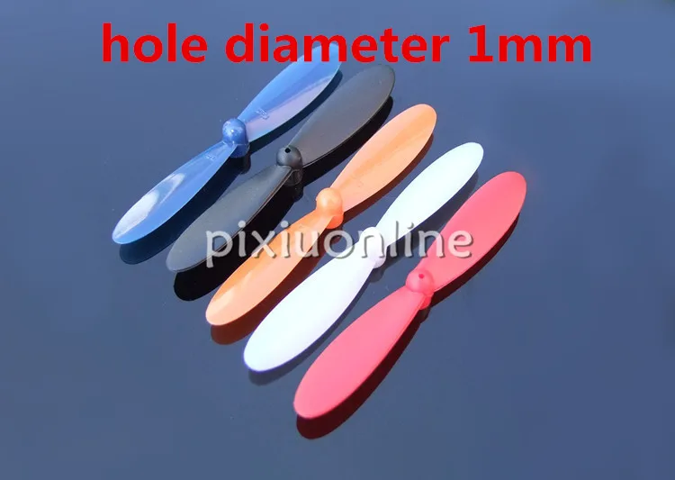

1pc K706 Model Helicopter Propeller 1.0mm Pore Diameter DIY Plastic Propeller for 720 820 Motor etc Free Shipping Russia