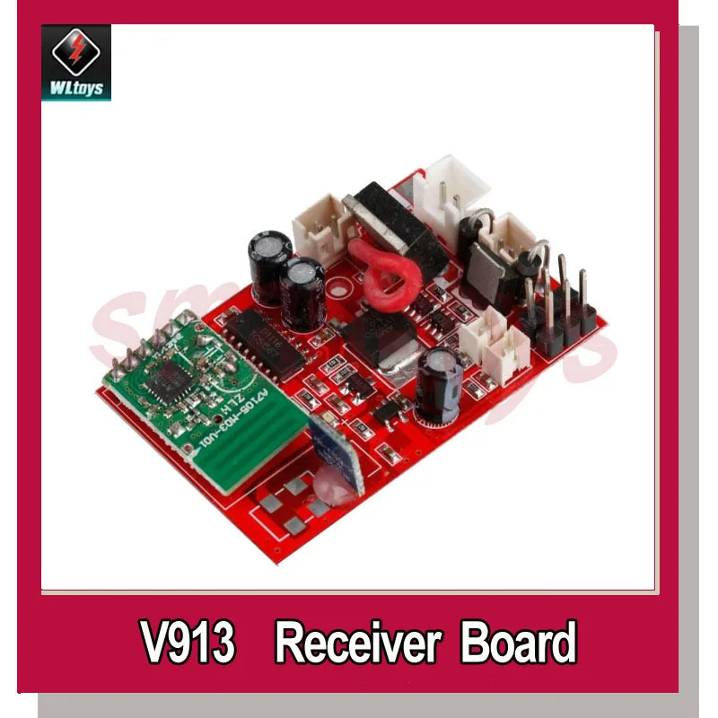 Приемник Wltoys V913 печатная плата для вертолета WL запасные части v913 материнская