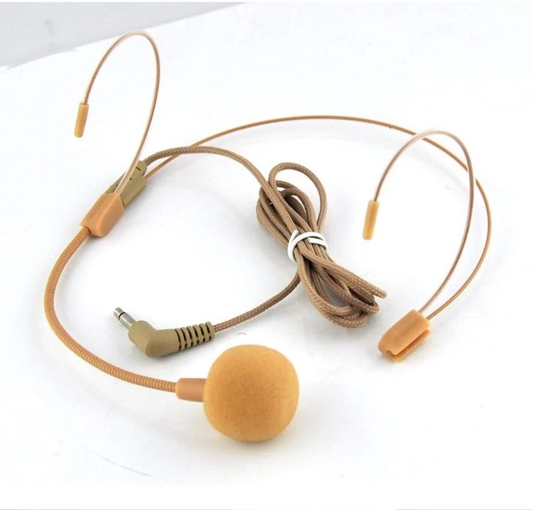 Skin Color Microphone notebook Computer voice amplifier 3.5 mm head Hang the ear tensile nylon thread volume high good quality |