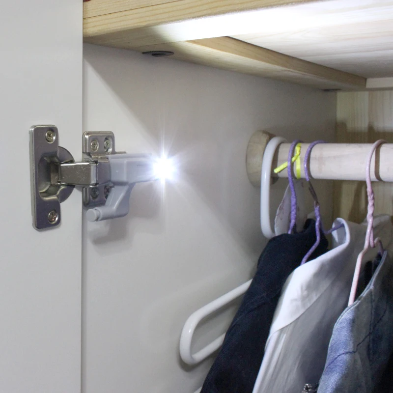 0.25W Inner Sensor Light LED Hardware Under Cabinet Hinge Universal Kitchen Bedroom Living Room Cupboard Wardrobe | Лампы и освещение