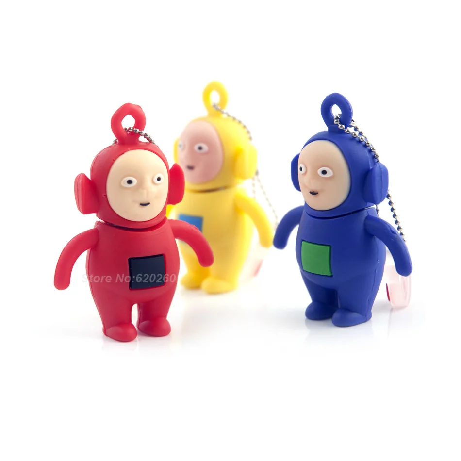 Usb флеш-накопитель Teletubbies новый мультяшный USB-накопитель 4 ГБ/8 ГБ/16 ГБ/32 ГБ/64 ГБ