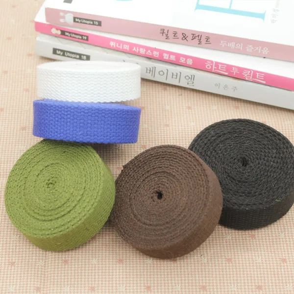 50 ярдов/партия мягкая лента для ошейника 2 5 см|thick cotton webbing|webbing thickcotton webbing |