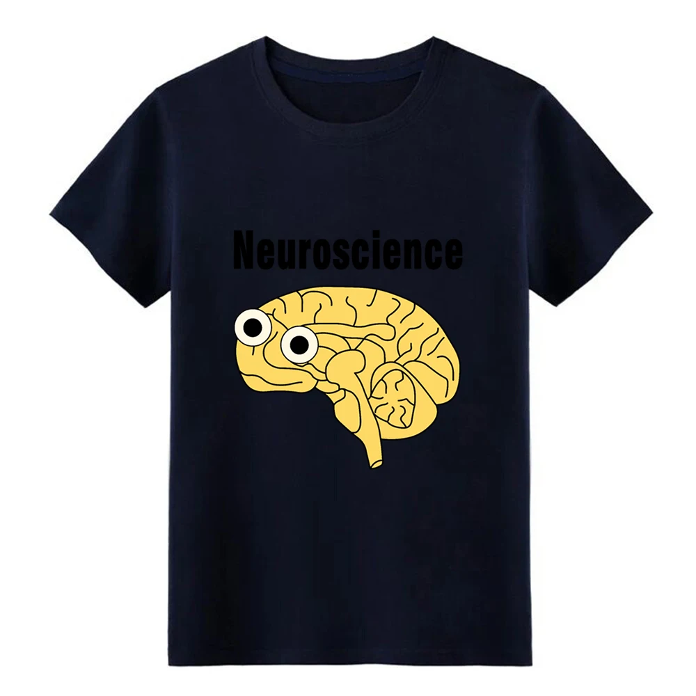 Мужская футболка Neuroscience Brain дизайнерская S-3xl новый стиль весенне-осенняя