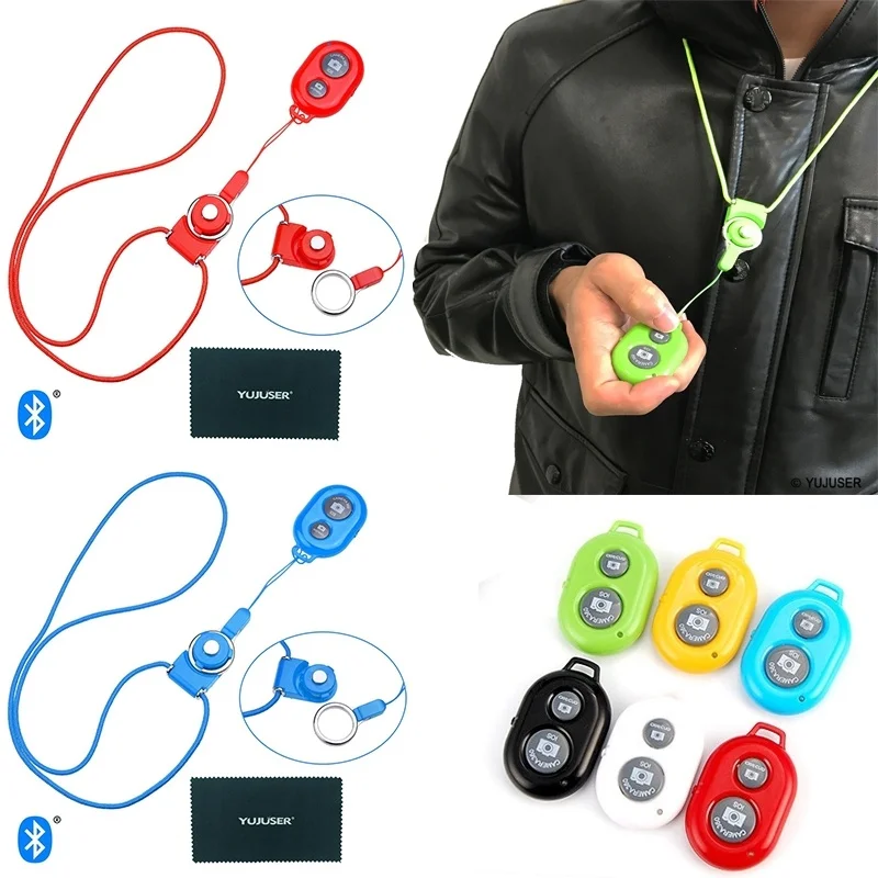 YUJUSER Универсальный Bluetooth спуск затвора камера Пульт дистанционного управления с