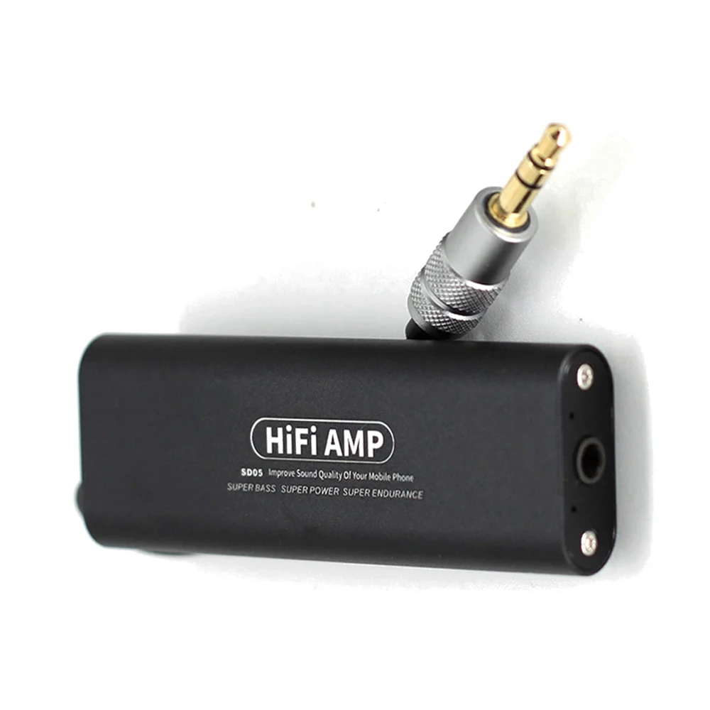 

SD05 Headphone Amplifier Professional Portable Mini 3.5mm Earphone Audio Amplifier for Mobile Phones