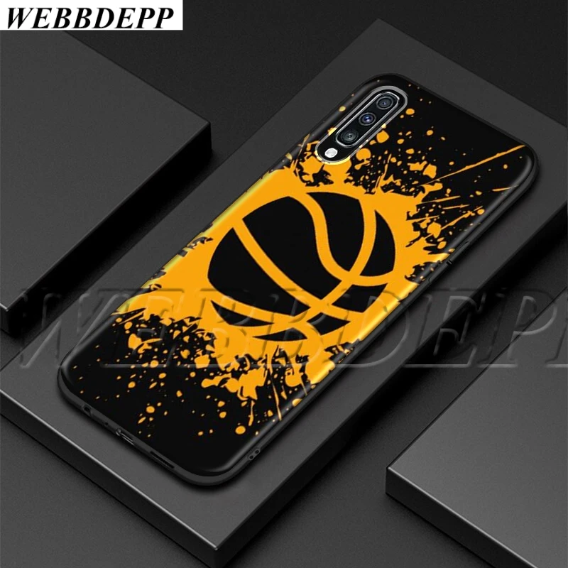 WEBBEDEPP I love basketball Мягкий ТПУ чехол для Samsung Note 10 Plus A10S A20S A30S A40S A50S A60 A70 M10 M20 M30 |