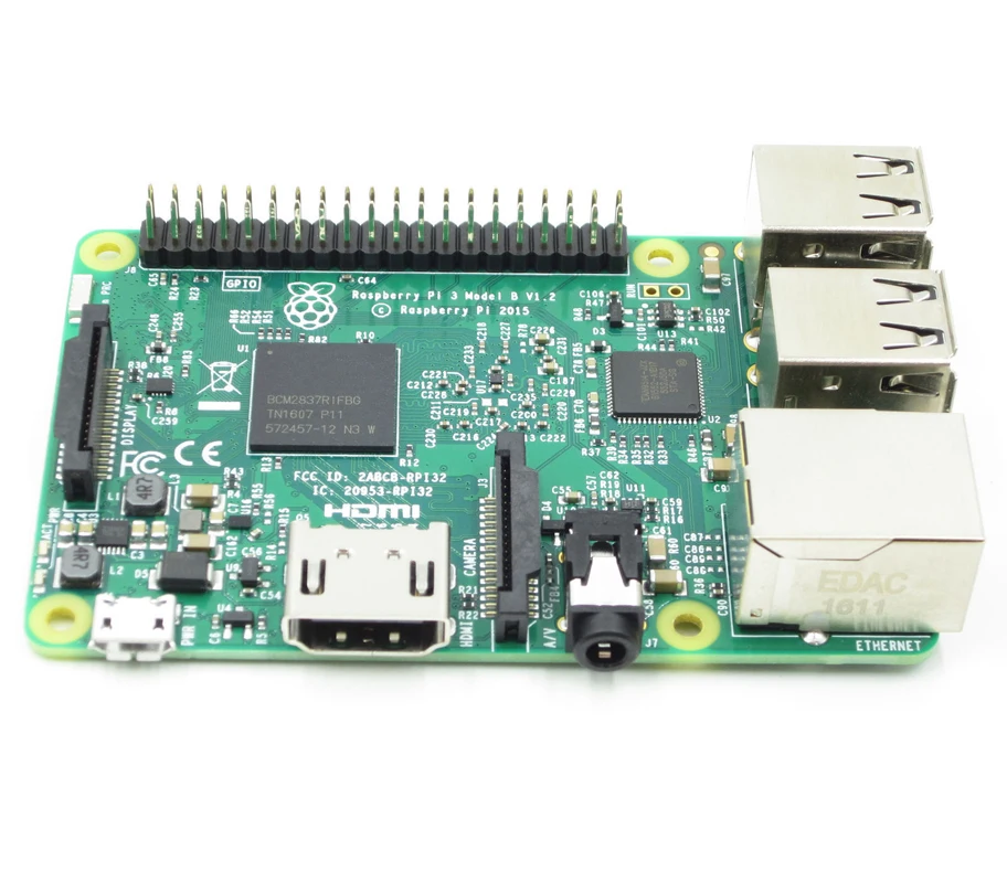 Raspberry PI 3 Model B плата 1 Гб LPDDR2 BCM2837 четырехъядерный Ras PI3 3B с WiFi и Bluetooth|raspberry pi 3|raspberry pipi