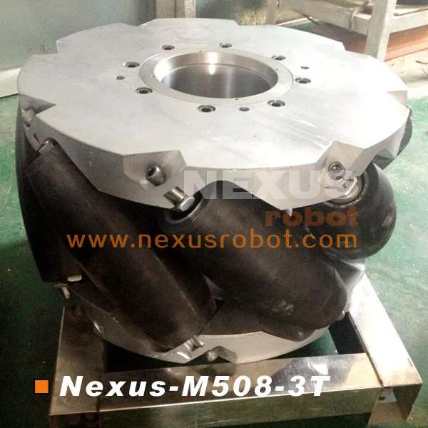 20 дюймов сверхмощный Mecanum колеса Nexus-M508-3T(грузоподъемность: 3 тонн/шт