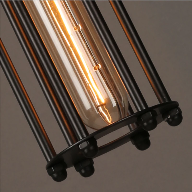 Винтаж Кантри Ретро подвесной светильник s стимпанк Индустриальный Стиль Одна