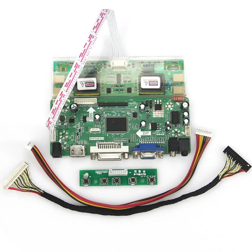 M. NT68676 LCD/LED плата драйвера контроллера (HDMI + VGA DVI аудио) для M215HW01 V0 1920x1080 LVDS монитор