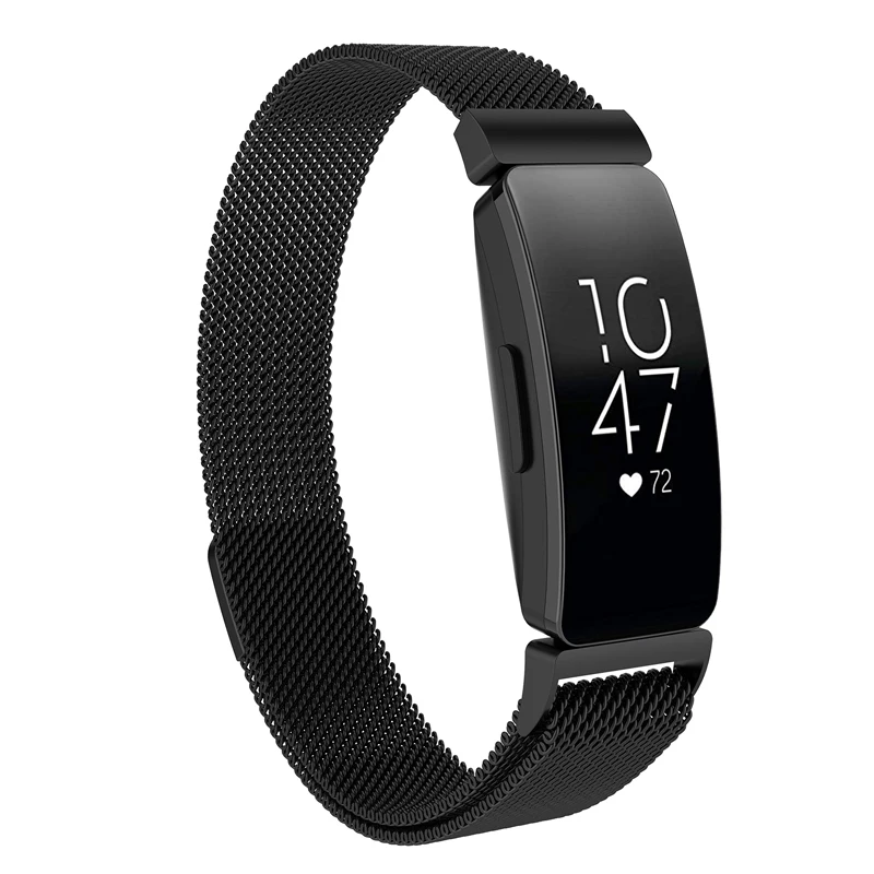 Миланский ремешок на запястье для Fitbit Inspire HR смарт браслет металлический Correa Pulsera