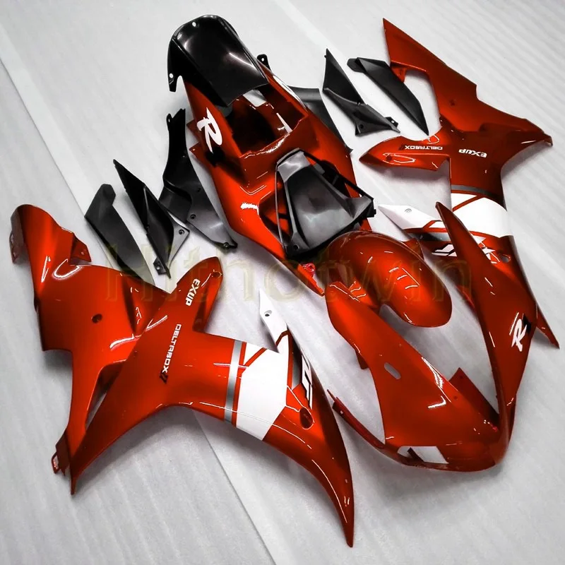 Изготовленный На Заказ набор моторов для YZF-R1 2002-2003 YZFR1 02-03 ABS пластик Обтекатели