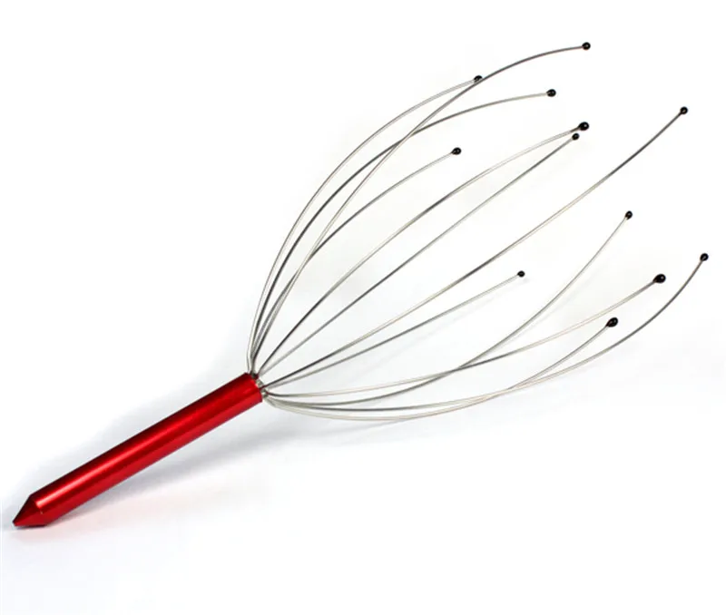 1 шт. Массажная расческа для головы волос кожи шеи осьминога оборудование снятия