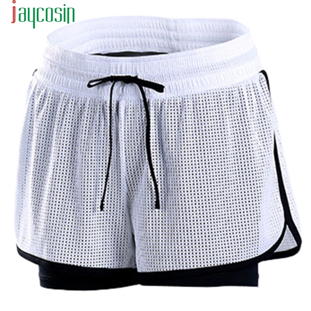 2019 JAYCOSIN NEW Women's Sports Shorts Anti Emptied Short Pants for Gym and Outdoor Fitness Body 40# | Женская одежда