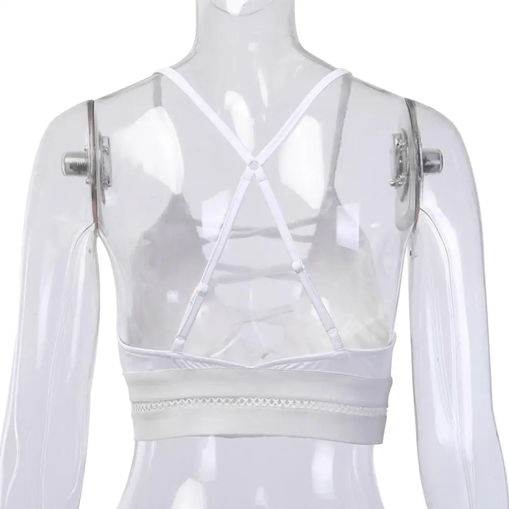 Новая летняя женская модная жилетка белого цвета ажурная сексуальная открытая