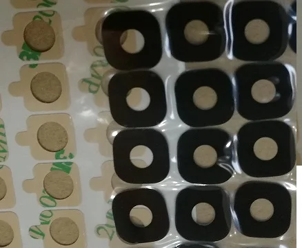 Оригинальный новый задний стеклянный чехол для камеры + клейкая наклейка Samsung Galaxy