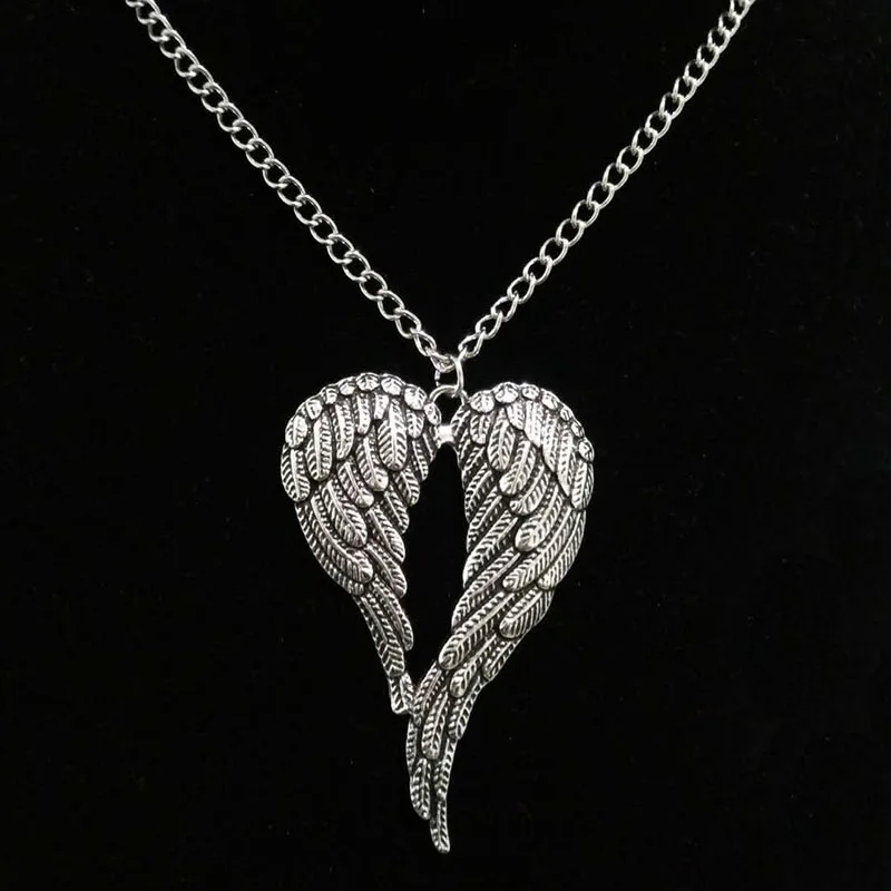 Длинная подвеска ZXZ длина 69x47 мм 30 дюймов|long chain necklace|chain necklaceguardian angel |