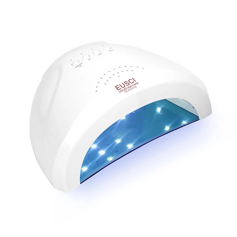 Лампа для маникюра Профессиональная УФ-лампа Sun One Led для ногтей Гель-лак машинка с ультрафиолетовым излучением Сушилка для ногтей гель отверждения быстрая сушка с инфракрасным датчиком