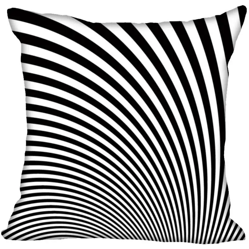 2 Наволочка на заказ черно-белая Подушка на молнии 35X35,45X45,60X60 см(две стороны) напечатайте ваши фотографии наволочки - Цвет: 2