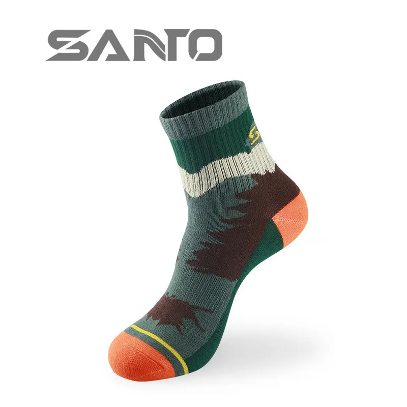 Camouflage Sport Socks Men Women chaussette velo cyclisme calze ciclismo Bike Cycle Sock Hiking Running Cycling | Спорт и