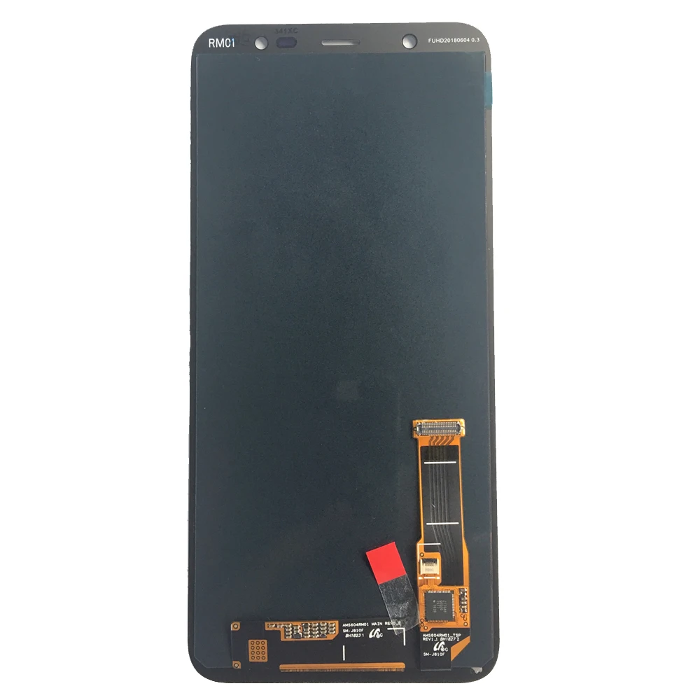 AAA + SUPER AMOLED J810 ЖК дисплей для Samsung Galaxy J8 2018 J810FN SM сенсорный экран дигитайзер в